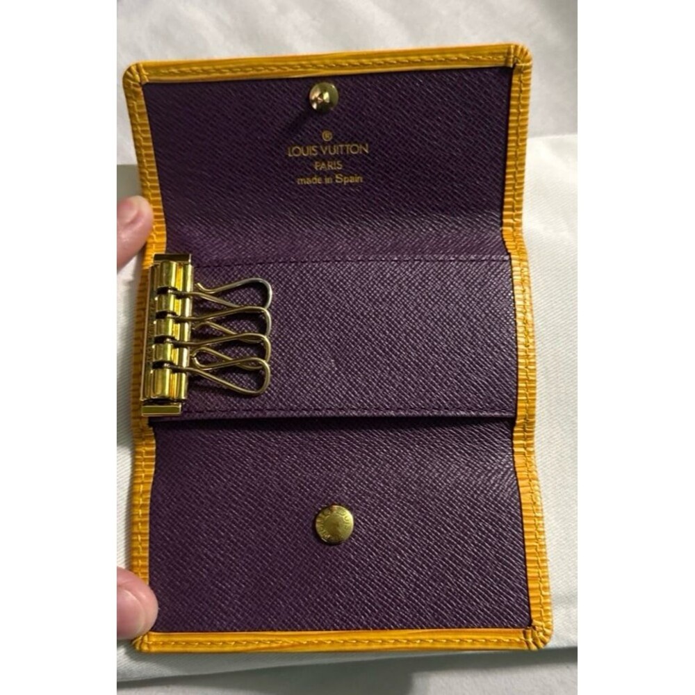 Louis Vuitton Yellow Epi Key Holder LV Epi key holders - Picture 2 of 6